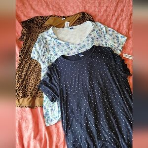 NWT Old Navy Luxe T bundle size Large